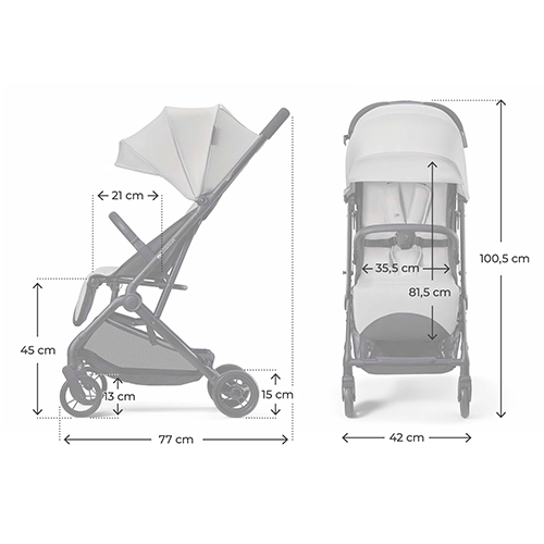 Silla de paseo INDY 3